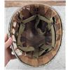 Image 6 : WW2 M1 Fixed Bail Front Seam Army Helmet