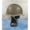 Image 3 : WW2 M1 Fixed Bail Front Seam Army Helmet
