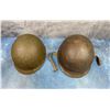 Image 9 : WW2 M1 Fixed Bail Front Seam Army Helmet