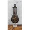Image 1 : 1851 Batty Indian Scene Brass Copper Powder Flask