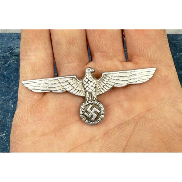 WW2 German Wehrmacht Visor Hat Insignia Eagle