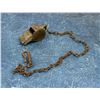 Image 1 : Military Brass Whistle On Chain