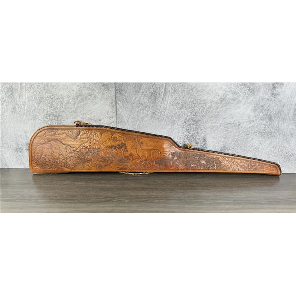 Fabulous Tooled Leather Rifle Scabbard