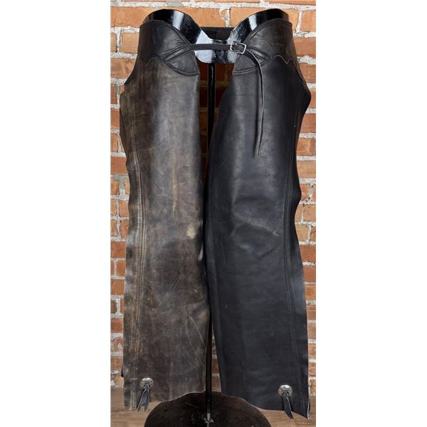 Leather Motorcycle Chaps