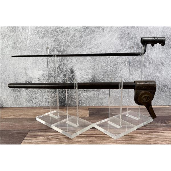 US Indian Wars Springfield Trapdoor Bayonet