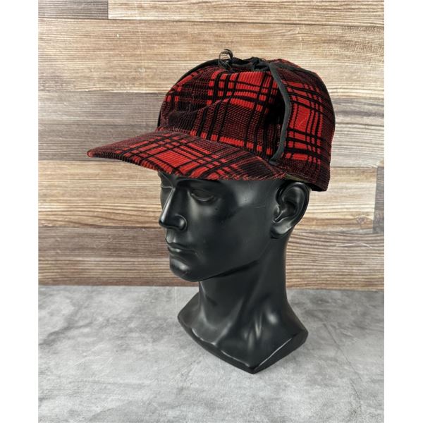 Vintage Mackinaw Wool Hunting Hat