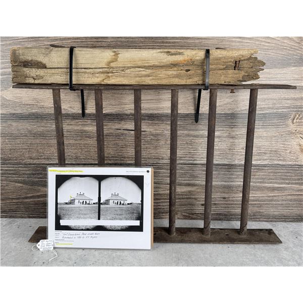 Fort Assiniboine Montana Jail House Bars