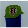 Image 1 : WW2 German Helmet SS Logo Pin