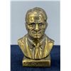 Image 1 : Charles M Russell Metal Bust Desk Paperweight