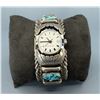 Image 1 : Cheryl Wadsworth Hopi Sterling Watch Bracelet
