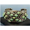 Image 1 : Daniel Martinez Navajo Sterling Turquoise Bracelet