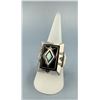 Image 1 : Gilbert Nelson Navajo Sterling Silver Opal Ring