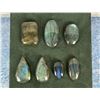 Image 1 : Jewelry Grade Labradorite Cabochons