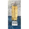 Image 2 : Alaskan Gold Rush Sinew Sewn Deer Hide Gold Poke