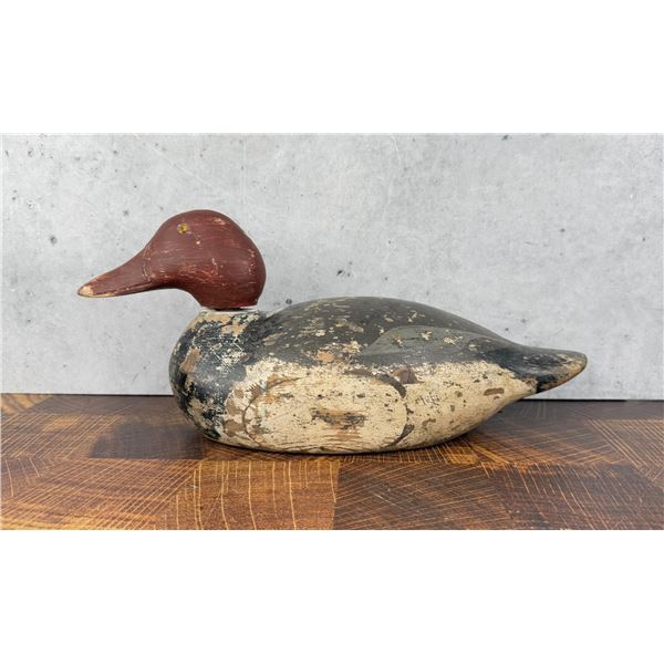 Red Head Wood Duck Decoy
