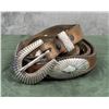 Image 1 : Justin Cowboy Belt With Nickle Silver Conchos