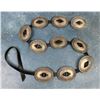 Image 1 : Richard Lindsay Designs Sterling Concho Belt