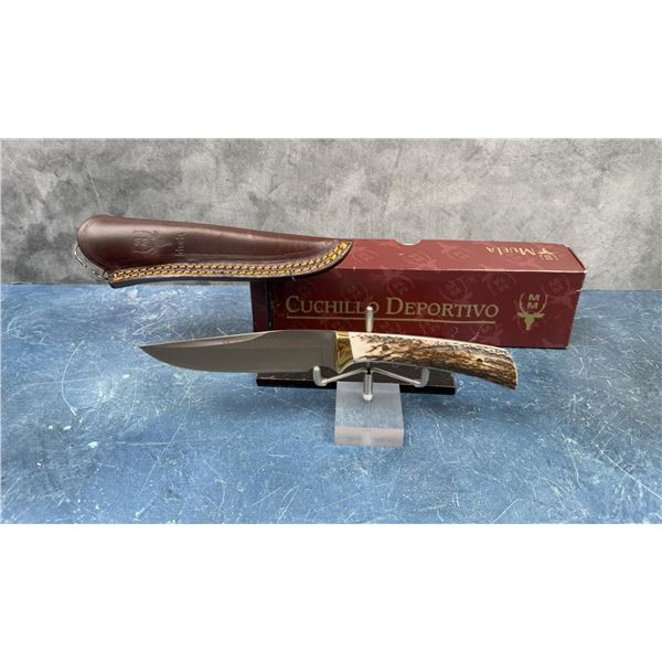 Muela Rebeco Stag Handle Knife