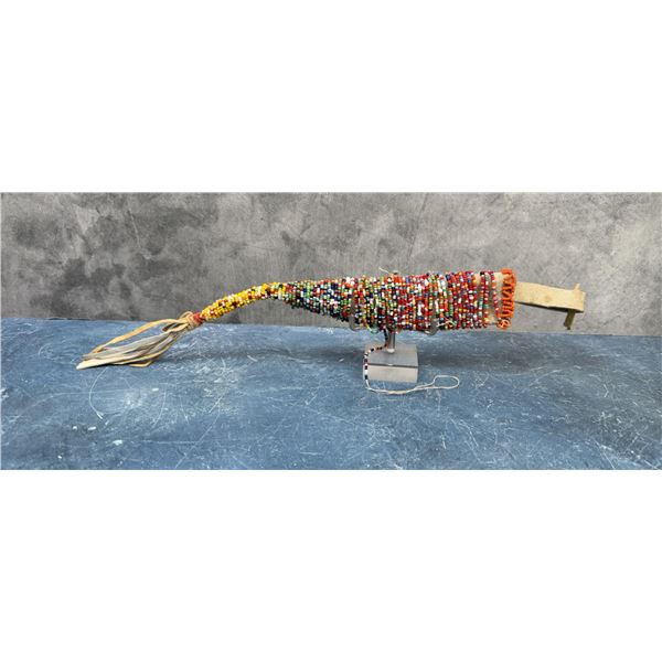 Native American Indian Beaded Knife Sheath