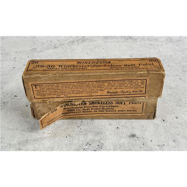 Winchester .38-56 Smokeless Rifle Ammo Box