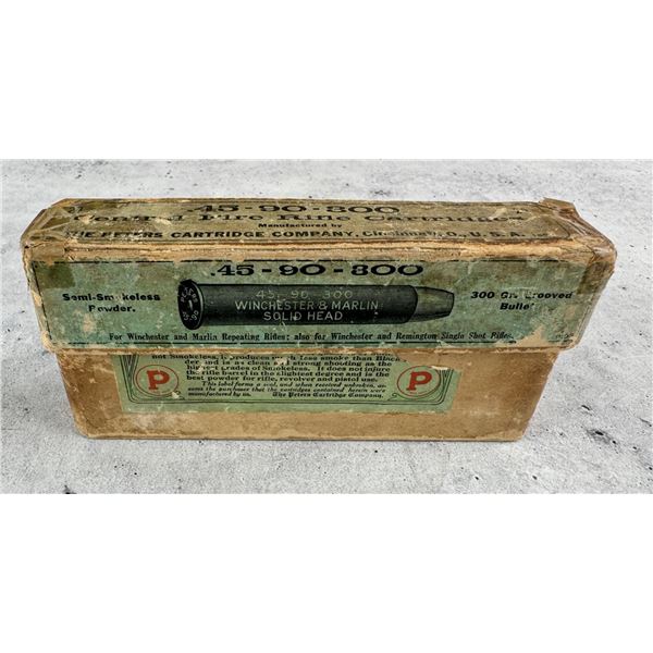 Peters Winchester .45-90-300 Rifle Ammo Box