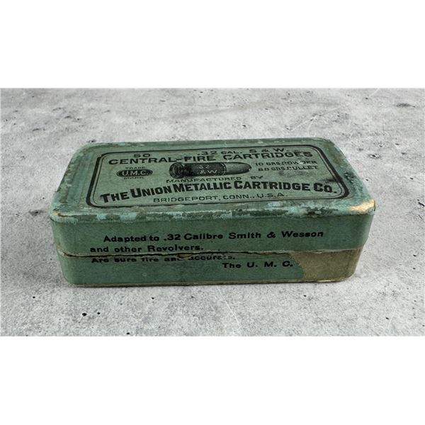 Union Metallic Cartridge .38 S&W Pistol Ammo Box