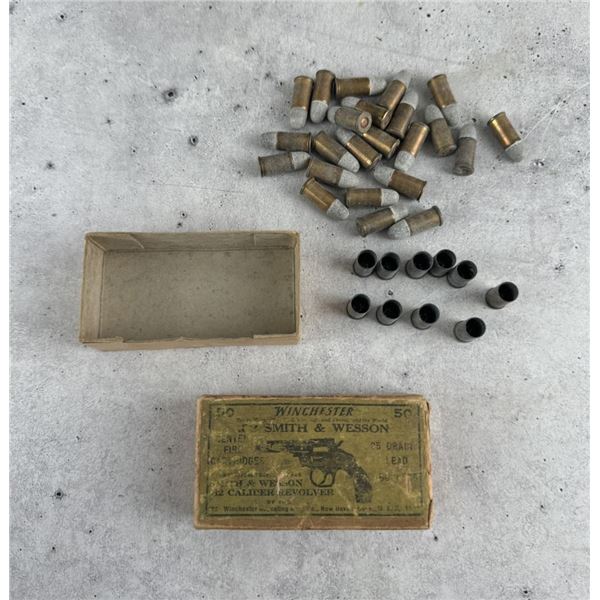 Antique Winchester .32 S&W Pistol Ammo Box