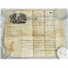 Image 1 : James Monroe Presidential Signed Land Grant