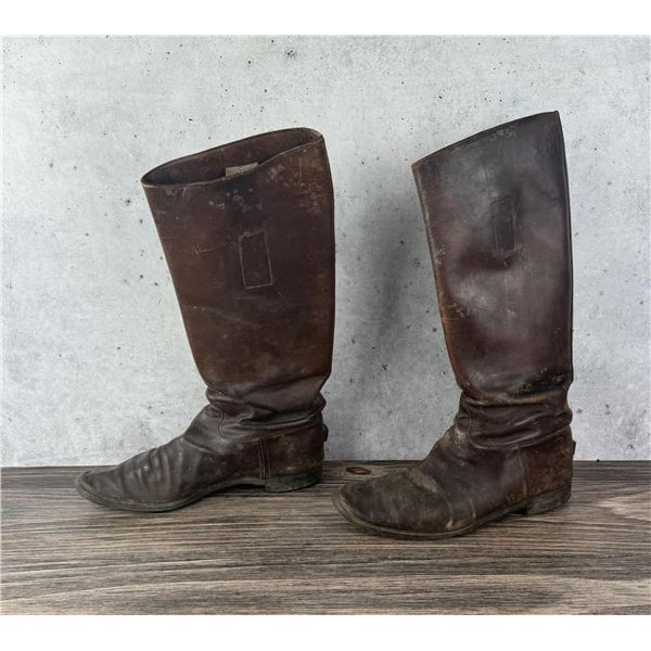 WWI WW1 German Cavalry Boots