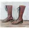 Image 2 : WWI WW1 US Army Cavalry Lace Up Boots