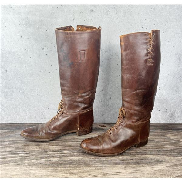 WWI WW1 US Army Officer Cavalry Boots