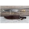 Image 2 : Damascus Blade Bowie Knife