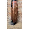 Image 1 : Custom Made Leather Cowboy Batwing Chaps