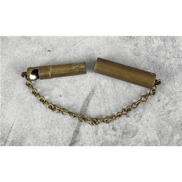 WWI WW1 British Enfield Brass Bore Mirror