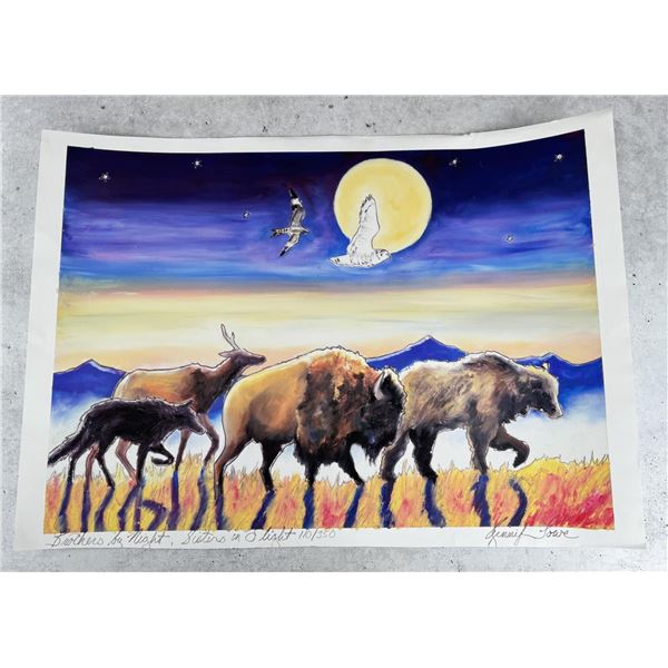 Jennifer Lowe Brothers of Night Print