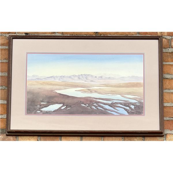 Don Mundt Montana Watercolor Painting
