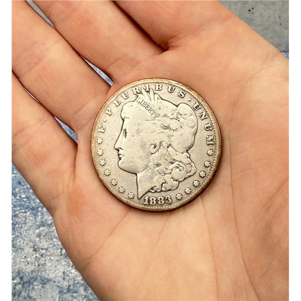 1883 CC Carson City Morgan Silver Dollar