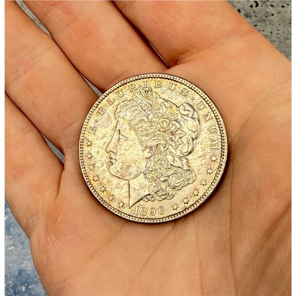 1896 P Morgan Silver Dollar