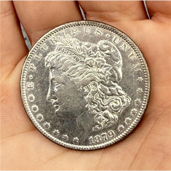 1879 P Morgan Silver Dollar