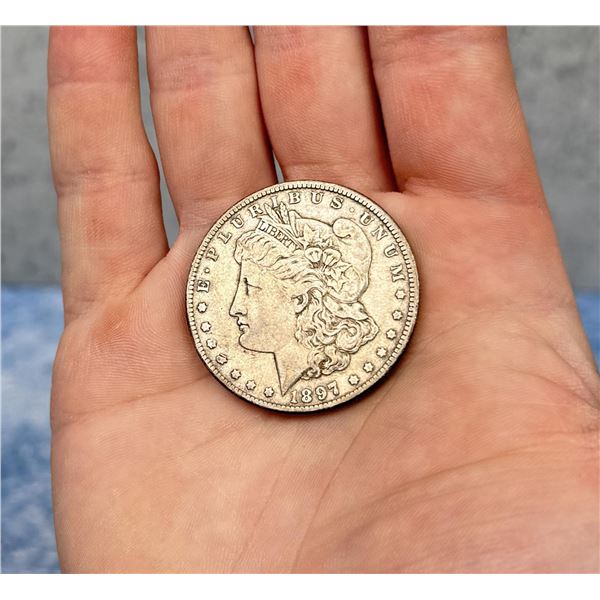 1897 O Morgan Silver Dollar