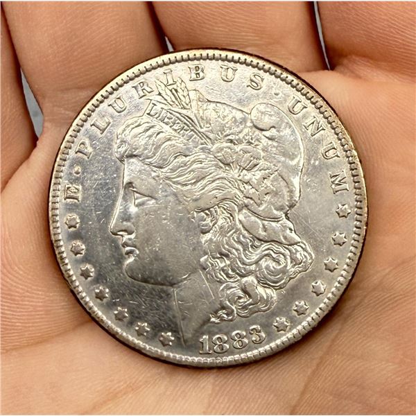 1883 P Morgan Silver Dollar