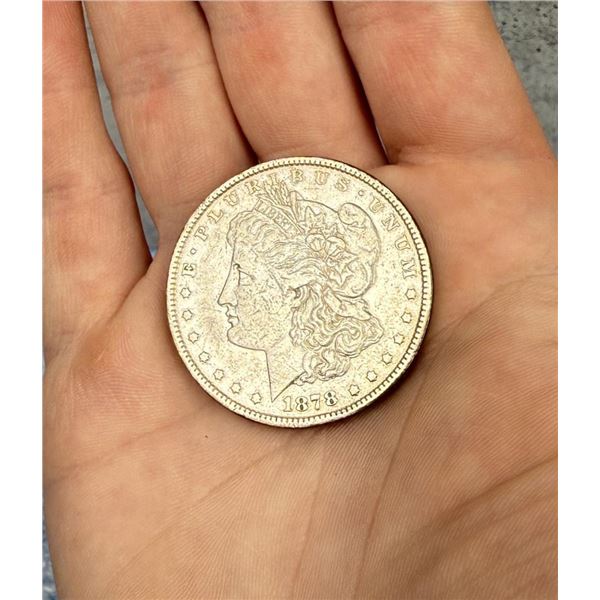 1878 P Morgan Silver Dollar