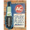 Image 1 : AC Delco Acniter Spark Plugs Thermometer Sign