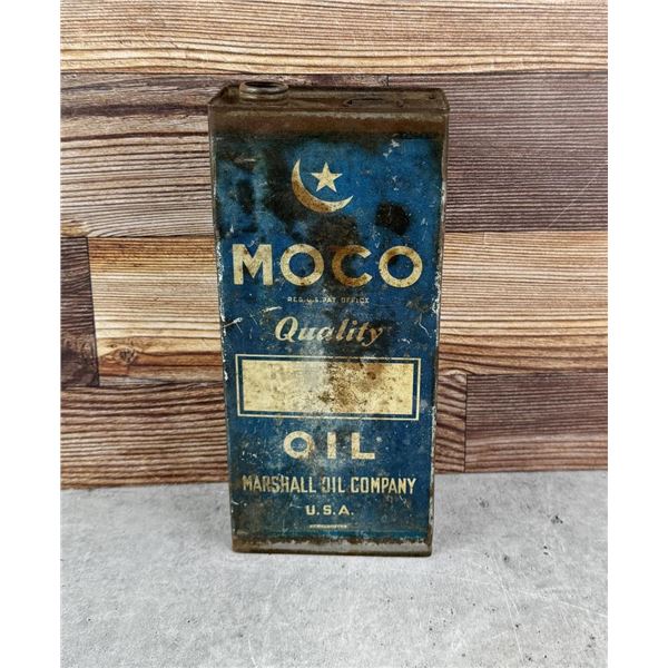 Moco Marshall Oil Company Can