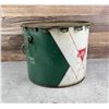 Image 3 : Conoco 25lb Grease Oil Can Bucket