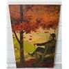 Image 1 : Impressionist Oil on Board Painting