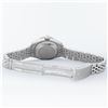 Image 8 : Rolex Ladies Quickset Stainless Steel Silver Diamond Bezel Datejust Wristwatch 2