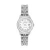 Image 1 : Rolex Ladies Quickset Stainless Steel White Roman Stainless Steel Diamond Bezel