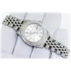 Image 4 : Rolex Quickset Silver Index 18K Gold Diamond Bezel Datejust Wristwatch 26MM