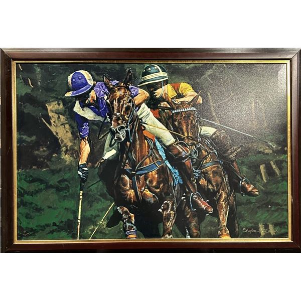 Polo Players by Stephen Holland